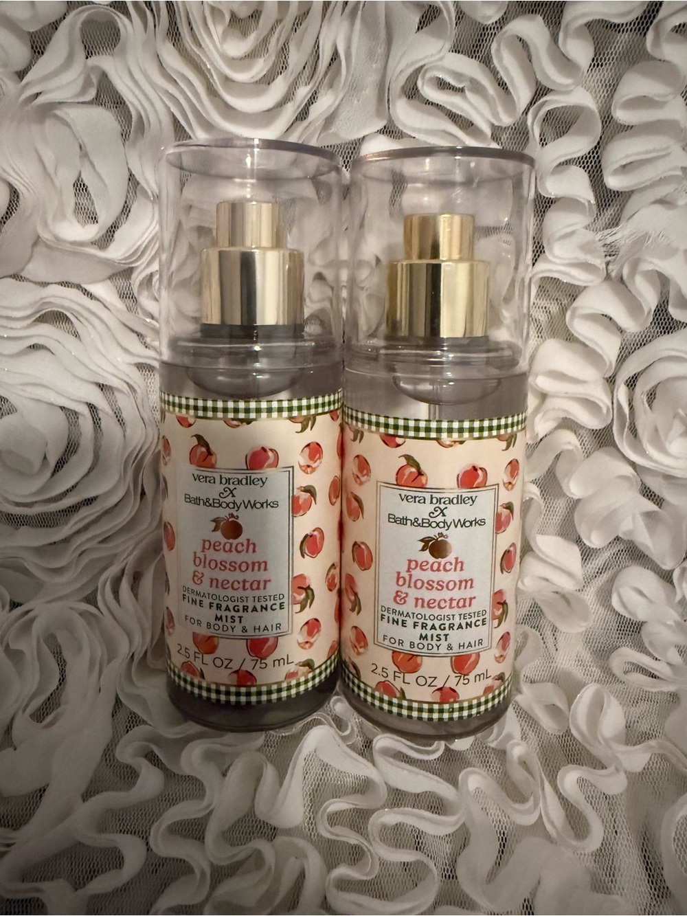 BNWT! Peach Blossom & Nectar Fragrance Mist - Peach 2 pack